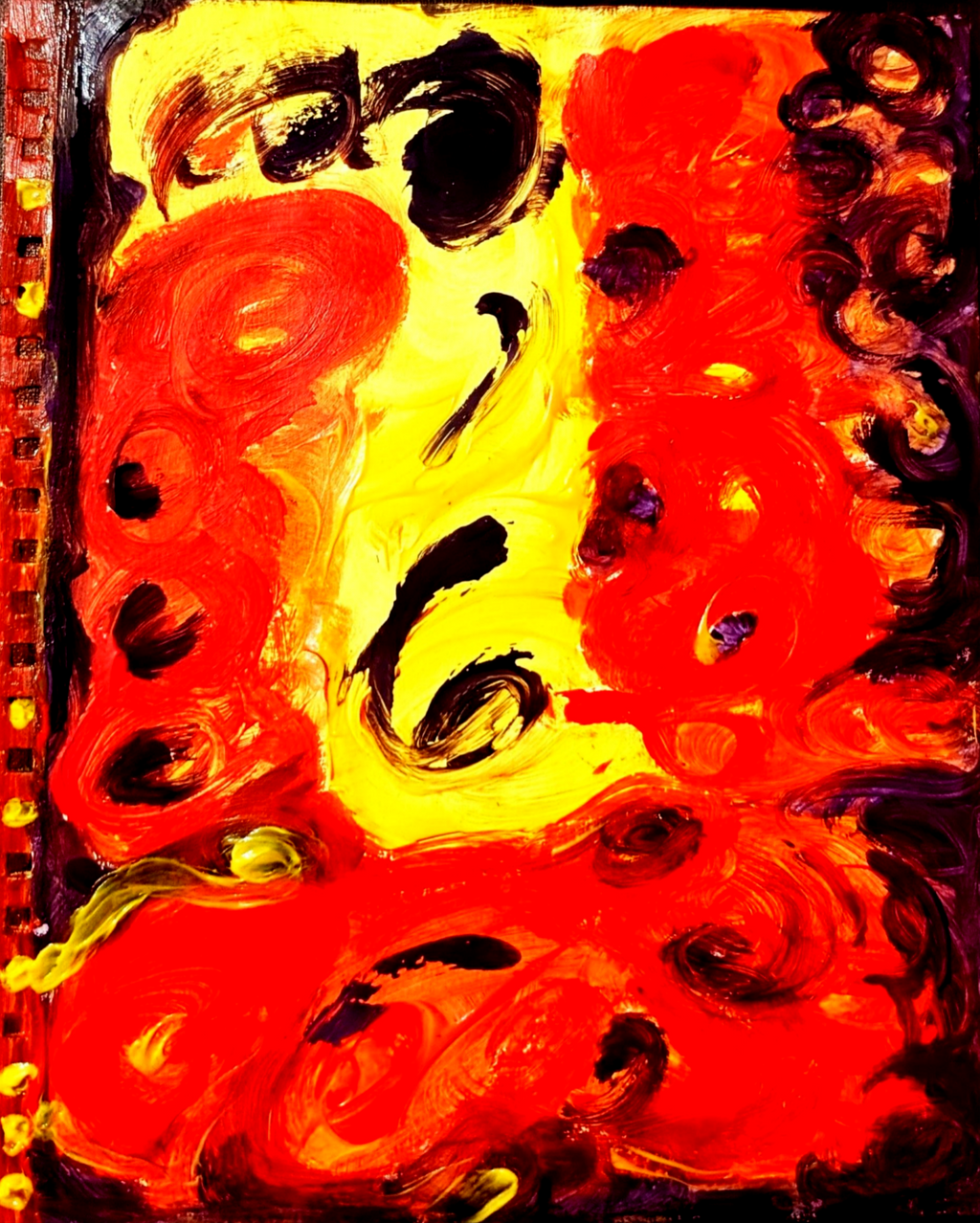 Inferno Dream Art Print