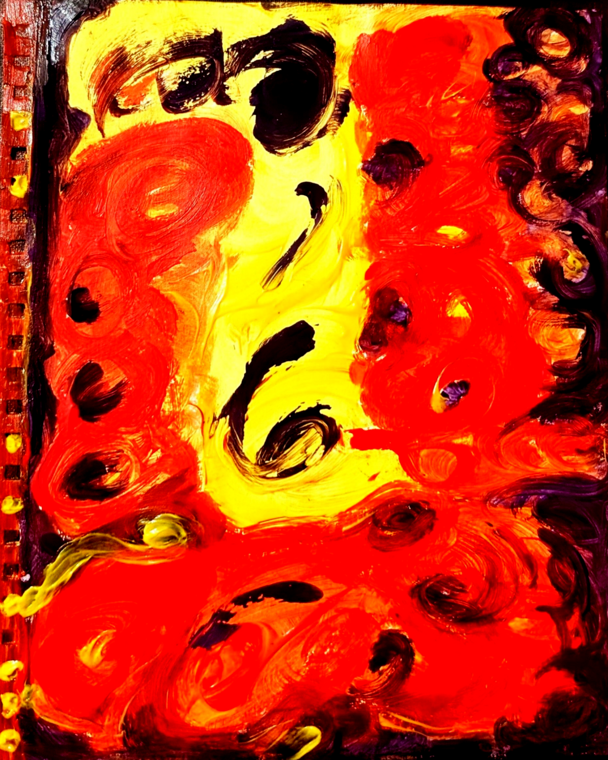 Inferno Dream Art Print