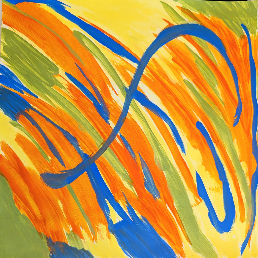 Carnival original acrylic painting by Devon Whyte